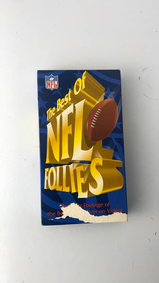 The Best of NFL Follies VHS 1996 Football Comedy PolyGram Video