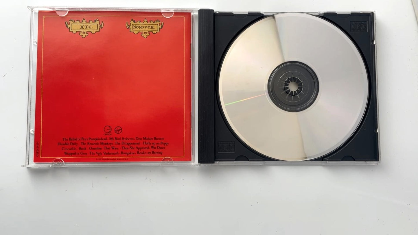 XTC - Nonsuch CD 1992 Rock Alternative Geffen Records