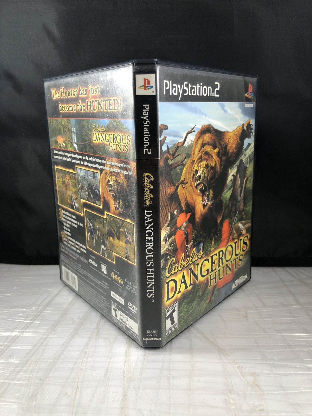 Cabela's Dangerous Hunts Sony Playstation 2 CIB Tested And Works Free Shipping 