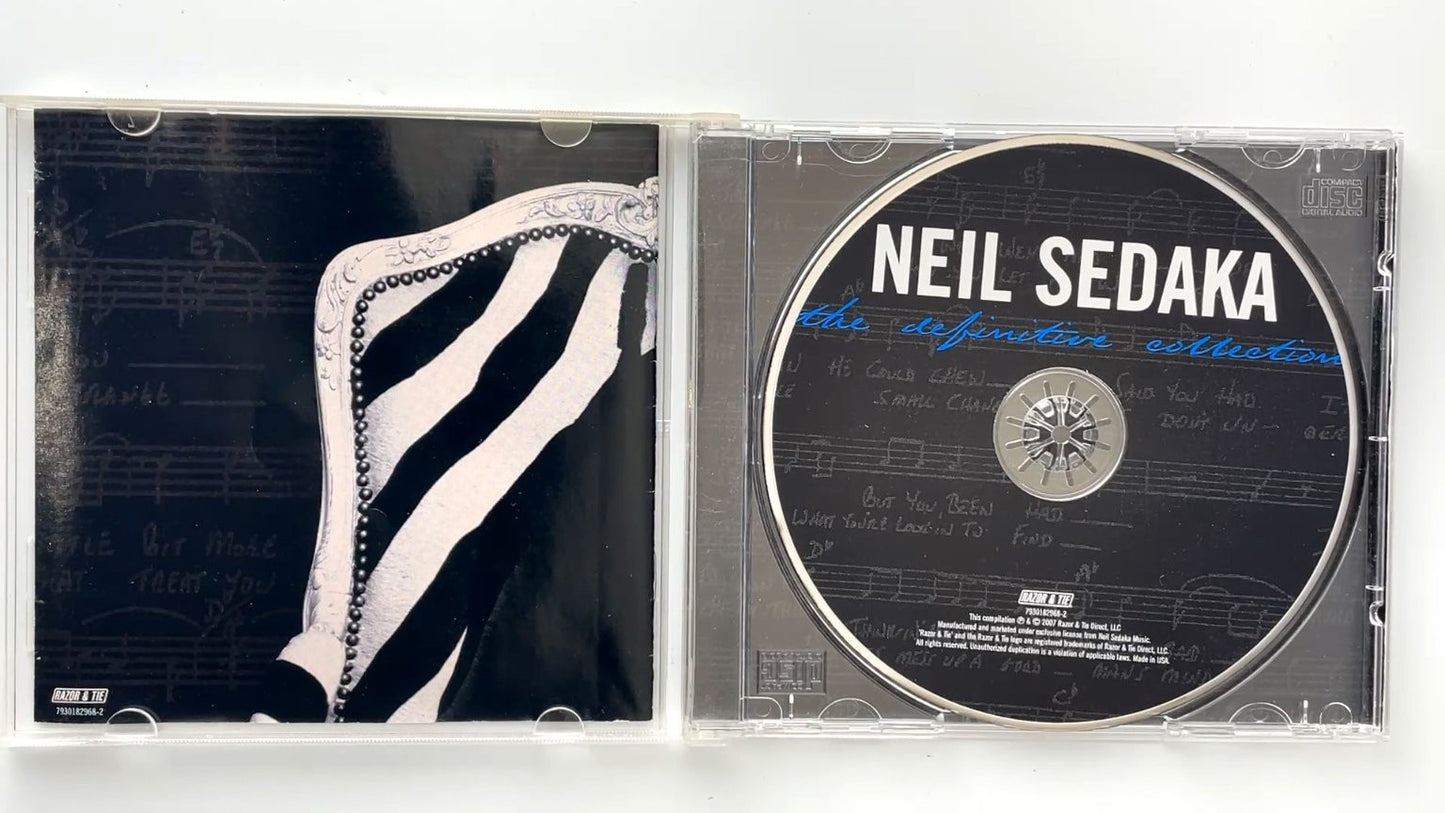 Neil Sedaka - The Definitive Collection CD 2007 Pop Razor & Tie