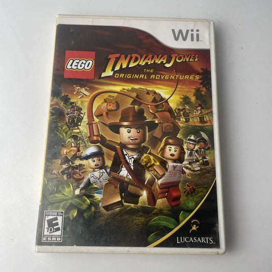 LEGO Indiana Jones : The Original Adventures - Nintendo Wii - Complete w/ Manual