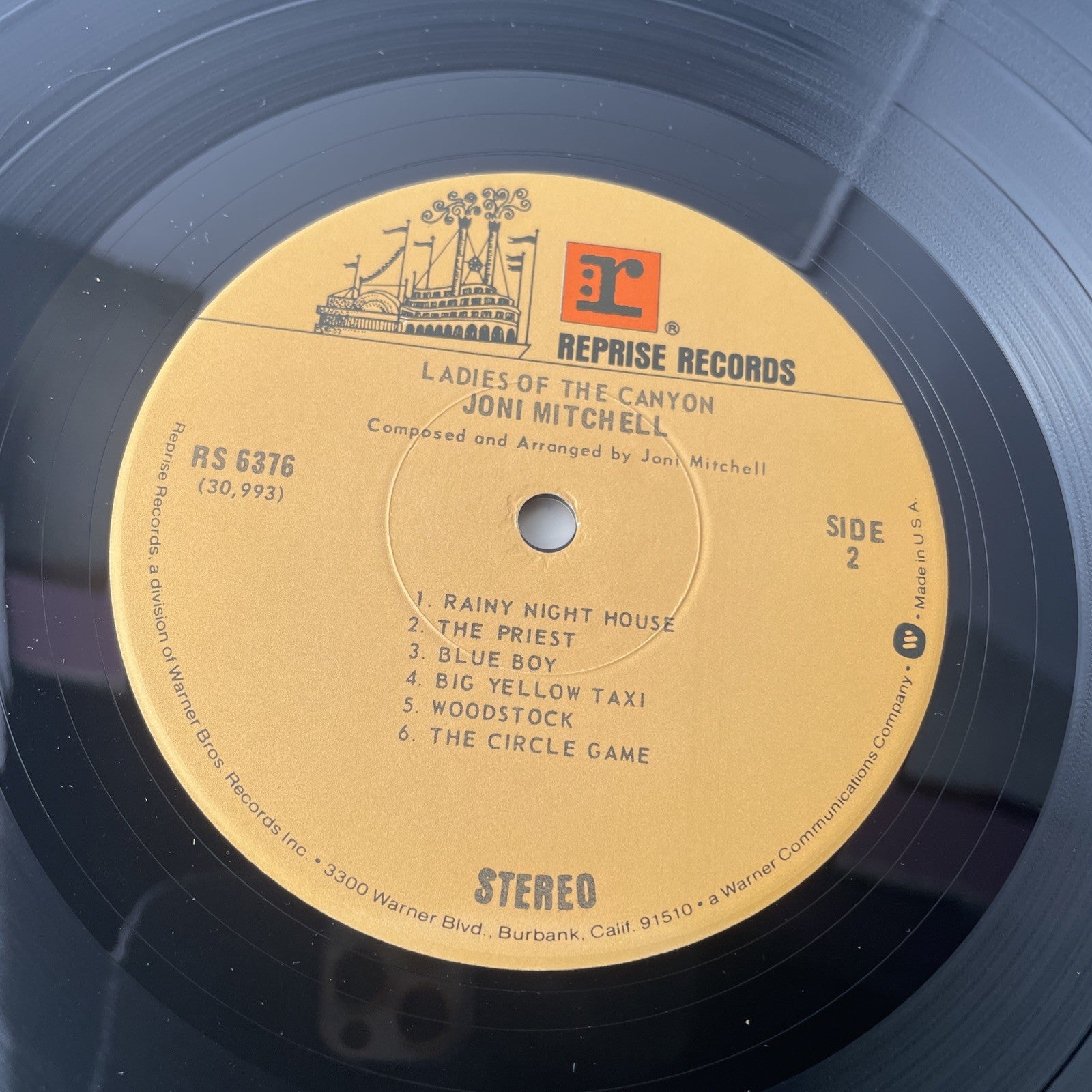 [FOLK/POP]~EXC/VG LP~JONI MITCHELL~Ladies Of The Canyon~[1970~ Original