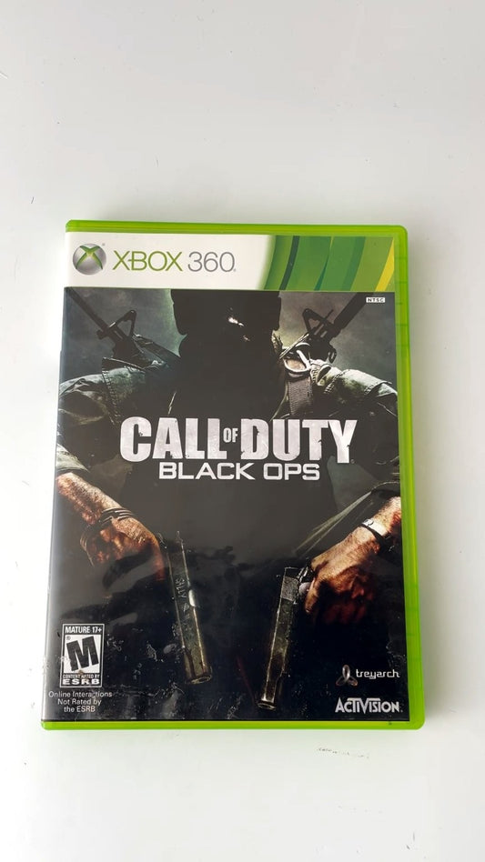 Call of Duty Black Ops Xbox 360 Video Game Multiplayer Shooter