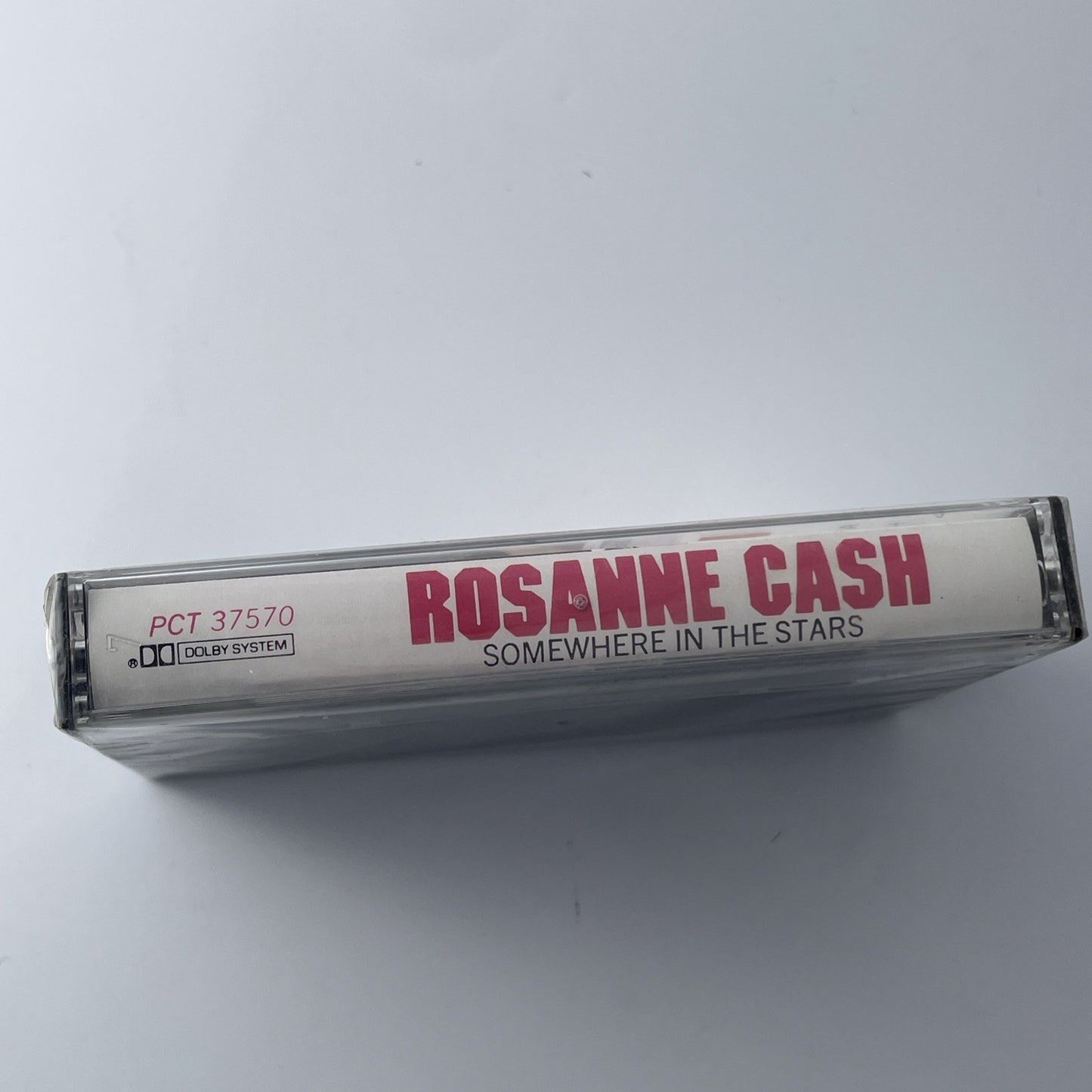 Rosanne Cash Somewhere in The Stars (Cassette) 1982 NEW SEALED!