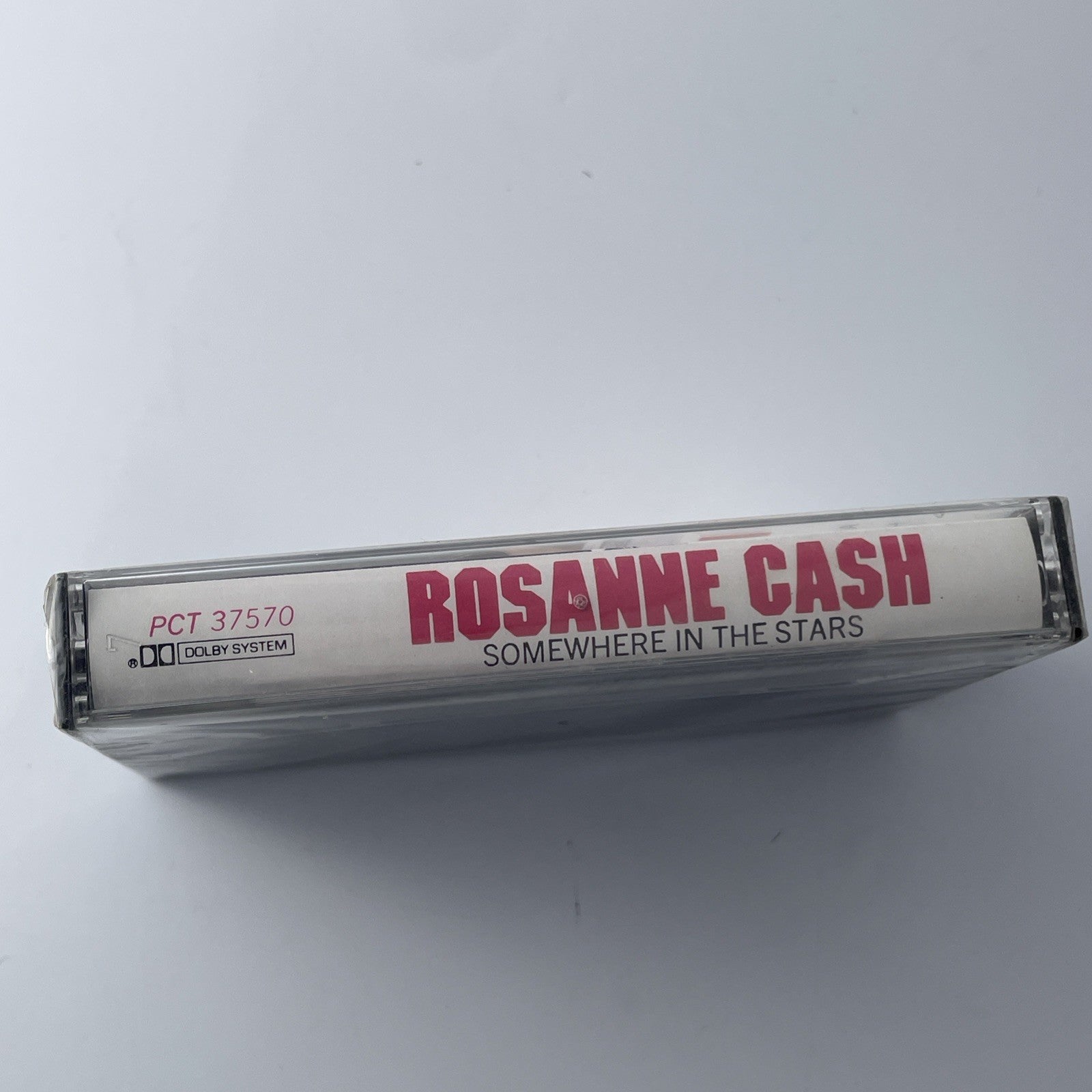 Rosanne Cash Somewhere in The Stars (Cassette) 1982 NEW SEALED!