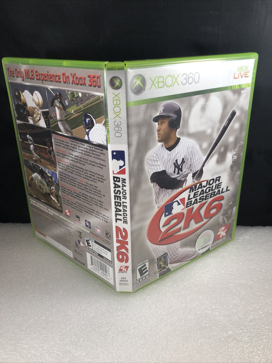 Major League Baseball 2K6 (Microsoft Xbox 360, 2006)