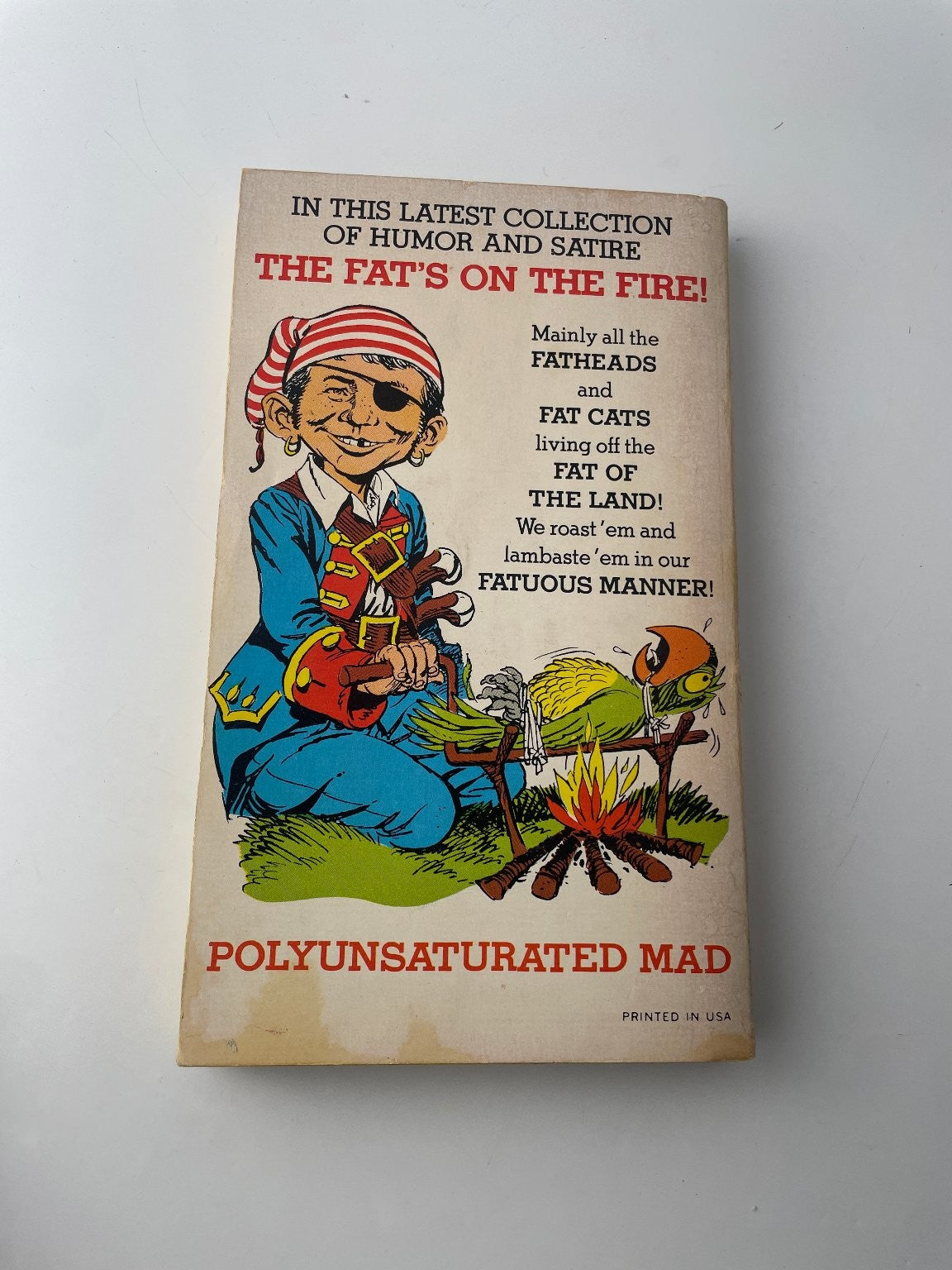 Polyunsaturated Mad William M. Gaines 1971 Warner Paperback Library