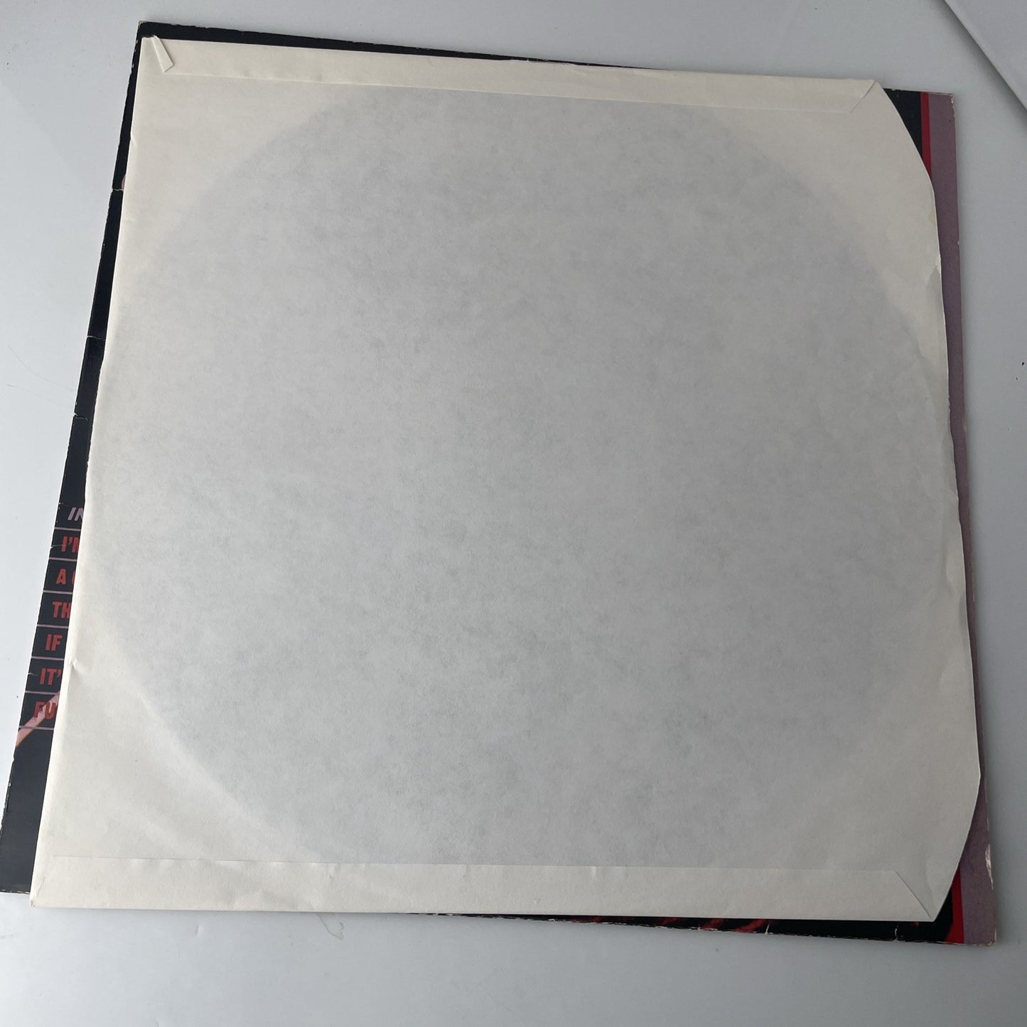 Willie Nelson Night Life (Vinyl LP, 1984 Everest Records CBR 1039) Sleeve Unglue