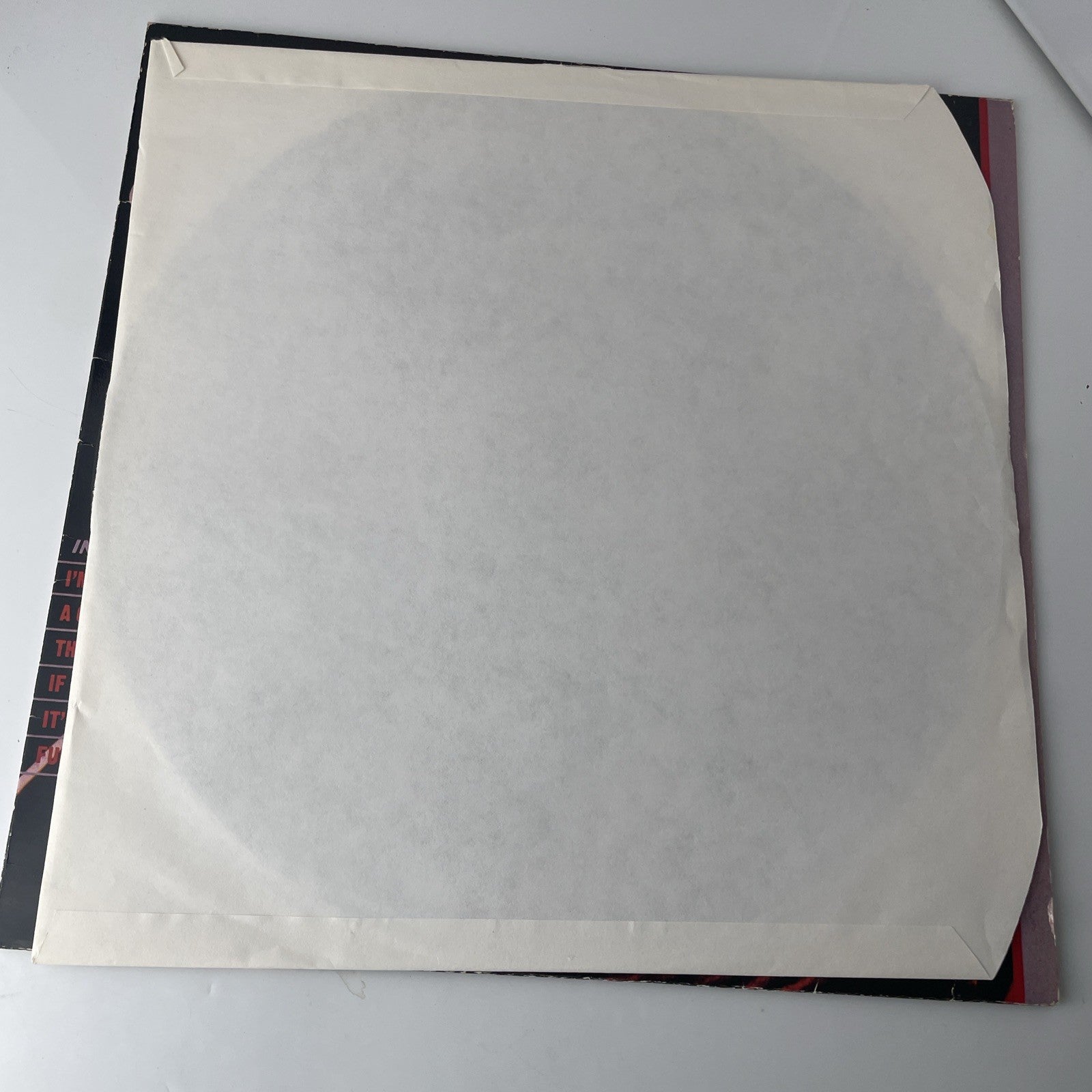 Willie Nelson Night Life (Vinyl LP, 1984 Everest Records CBR 1039) Sleeve Unglue