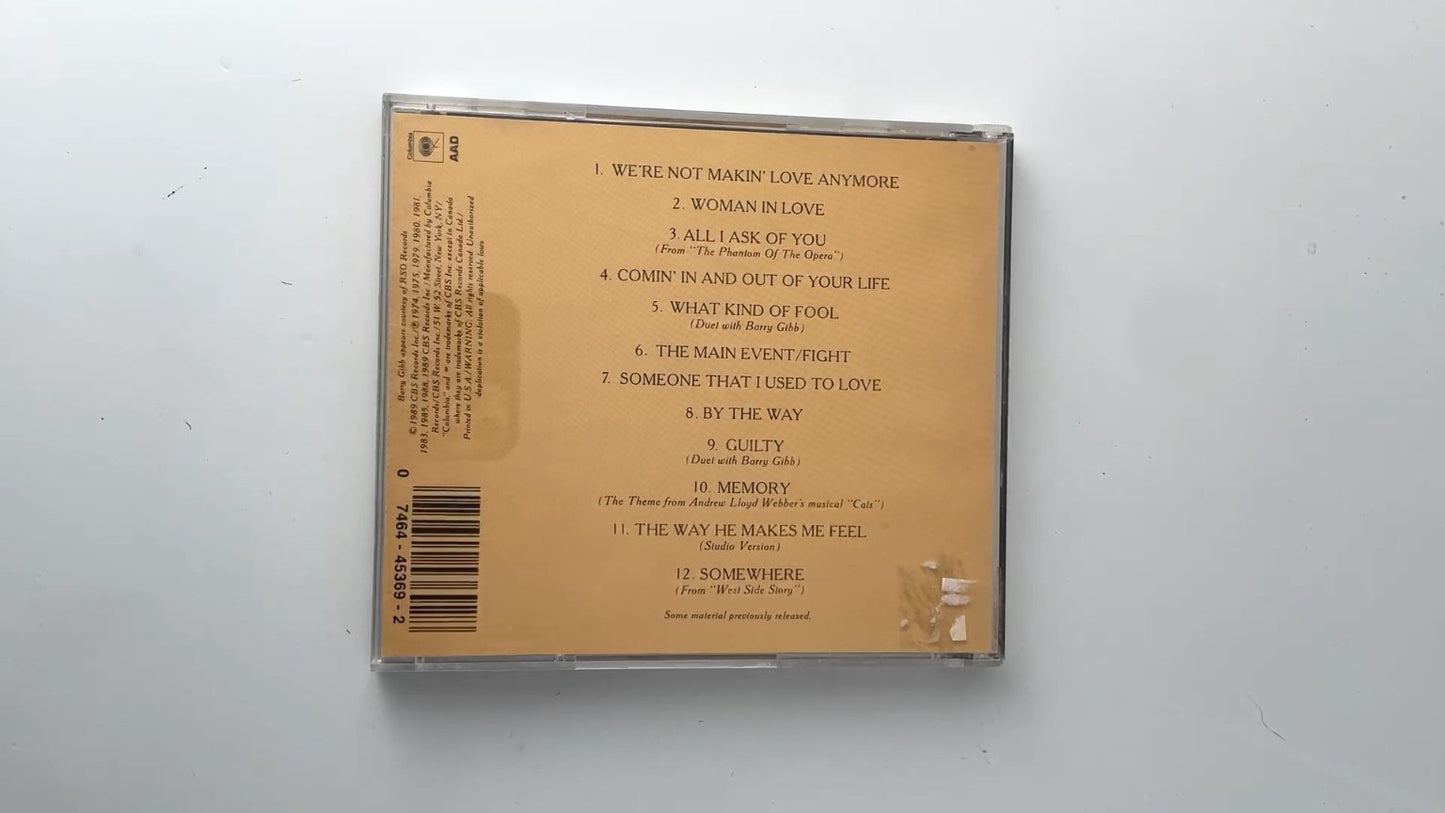 Barbra Streisand - A Collection Greatest Hits...And More CD 1989 Pop Columbia