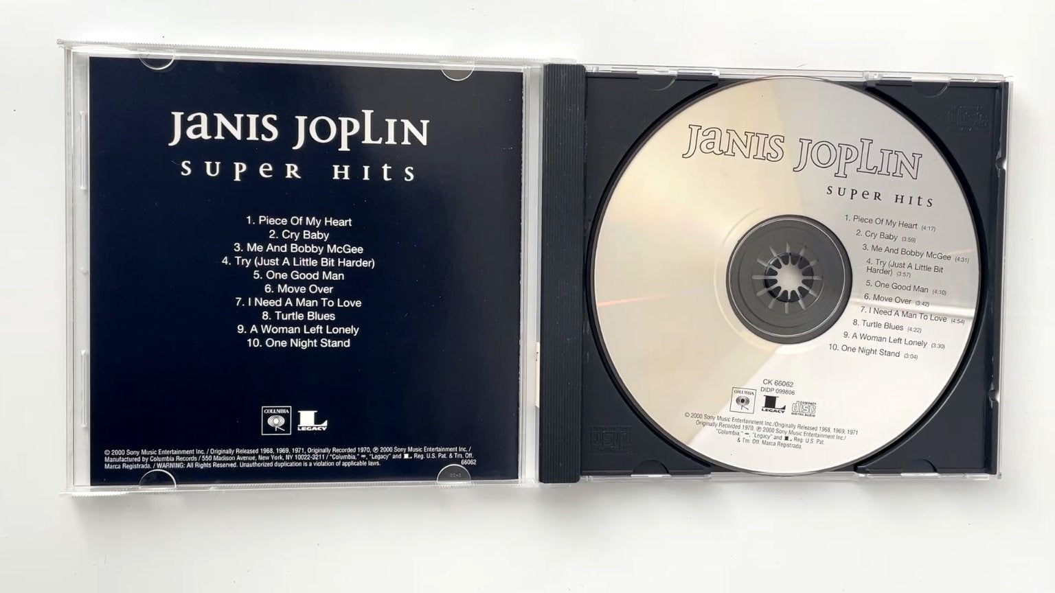Janis Joplin - Super Hits CD 2000 Rock Columbia Legacy