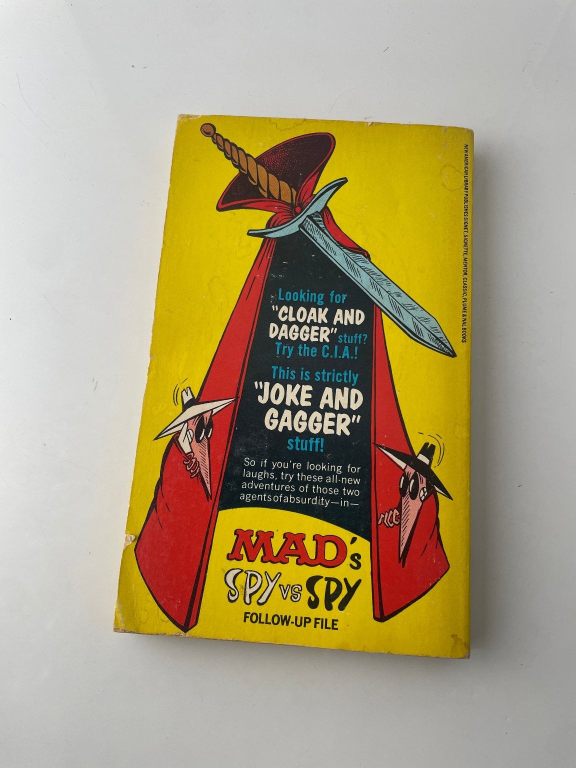 MAD's Spy vs Spy Follow-Up File Antonio Prohias 1968 First Edition