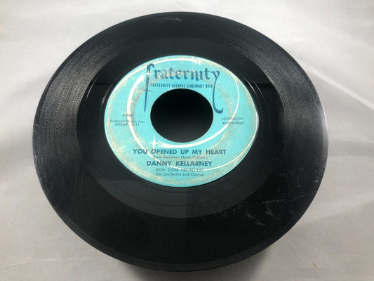 DANNY KELLARNEY Teen Pop 45rpm Never Till Now b/w You Opened Up My Heart G