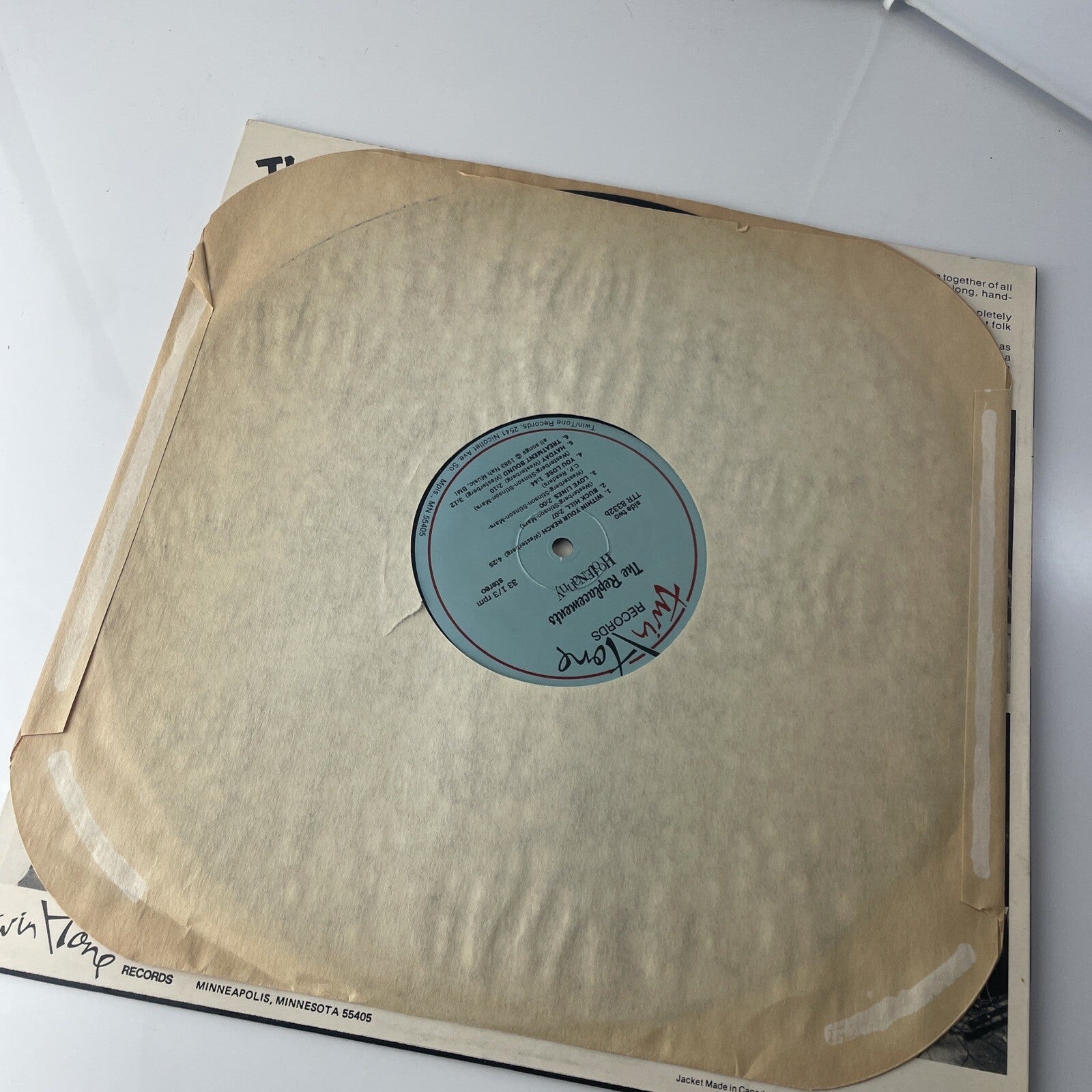 The Replacements - Hootenanny - Original 1983, Vinyl, LP - Twin Tone, VG