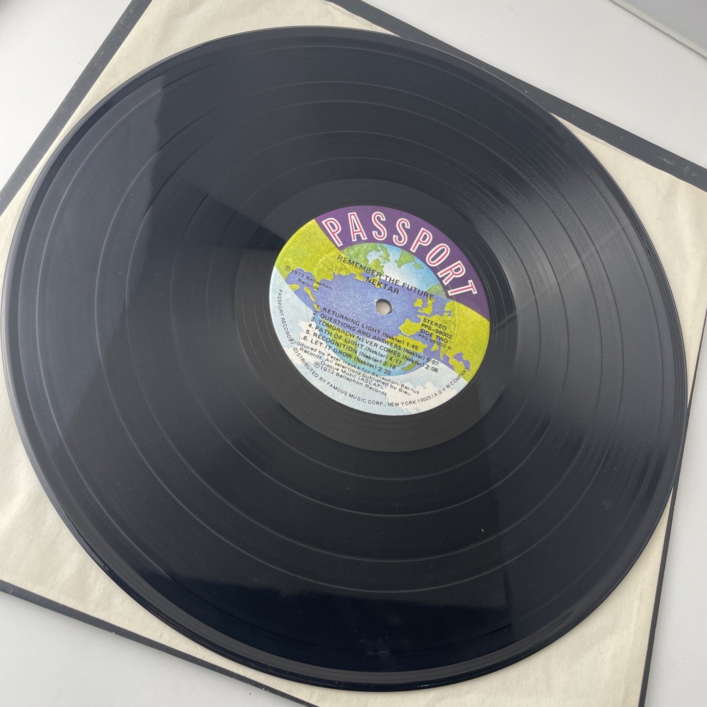 Nektar - Remember The Future - Vinyl LP 1974 Passport Records PPS-98002 ~ VG