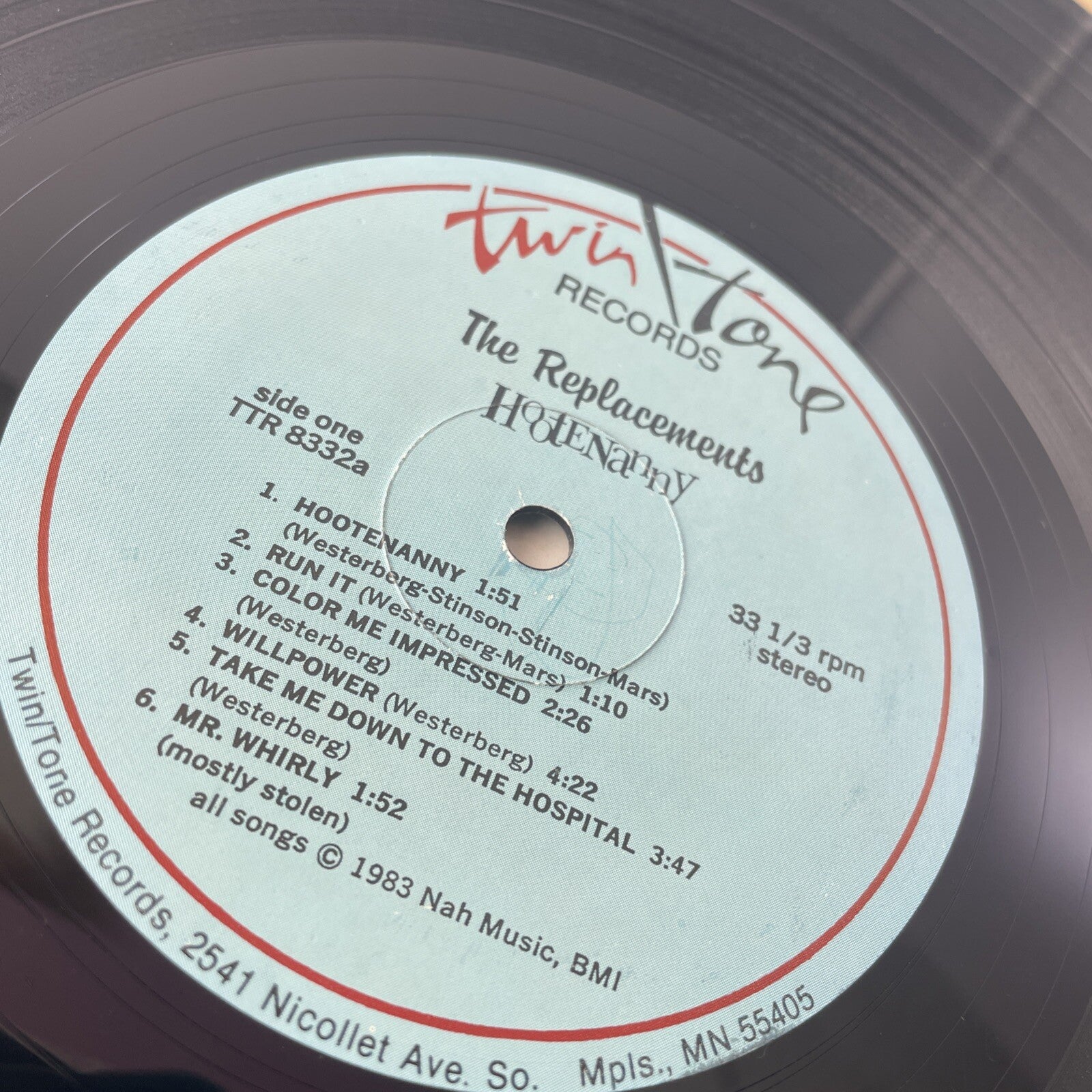The Replacements - Hootenanny - Original 1983, Vinyl, LP - Twin Tone, VG
