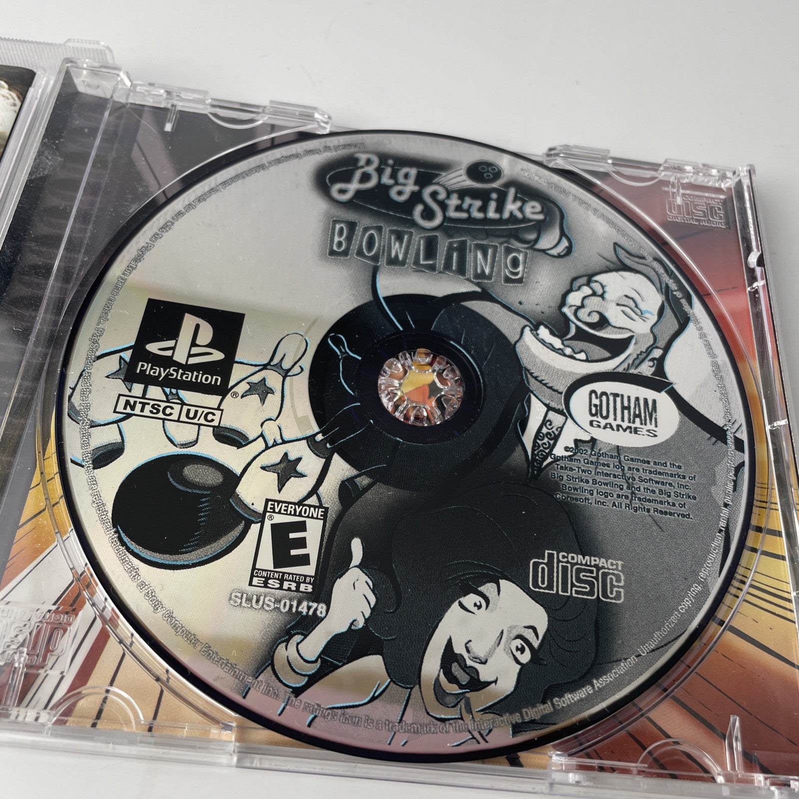 Big Strike Bowling (Sony PlayStation PS1, 2003) w/Manual Tested