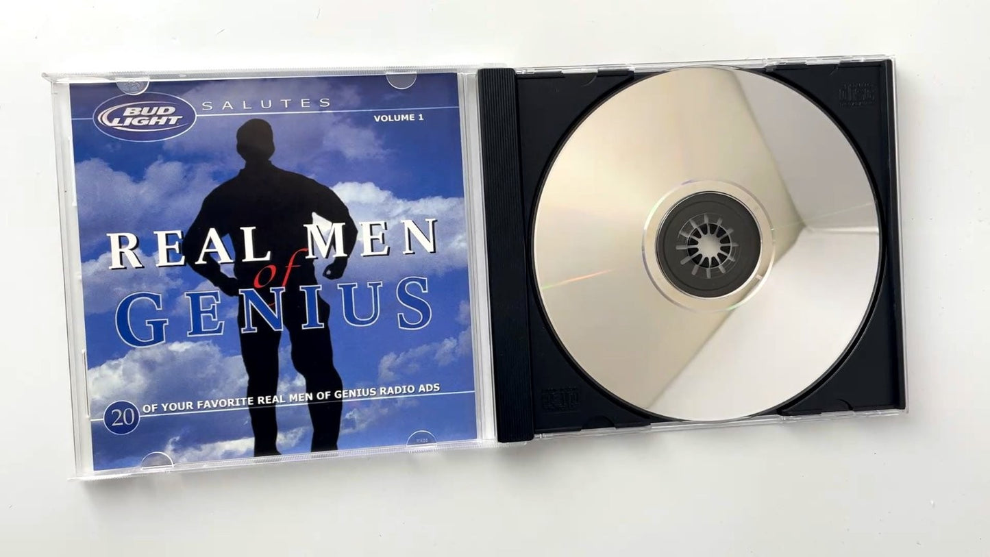 Bud Light Salutes Real Men of Genius Volume 1 CD 2003 Comedy Promo