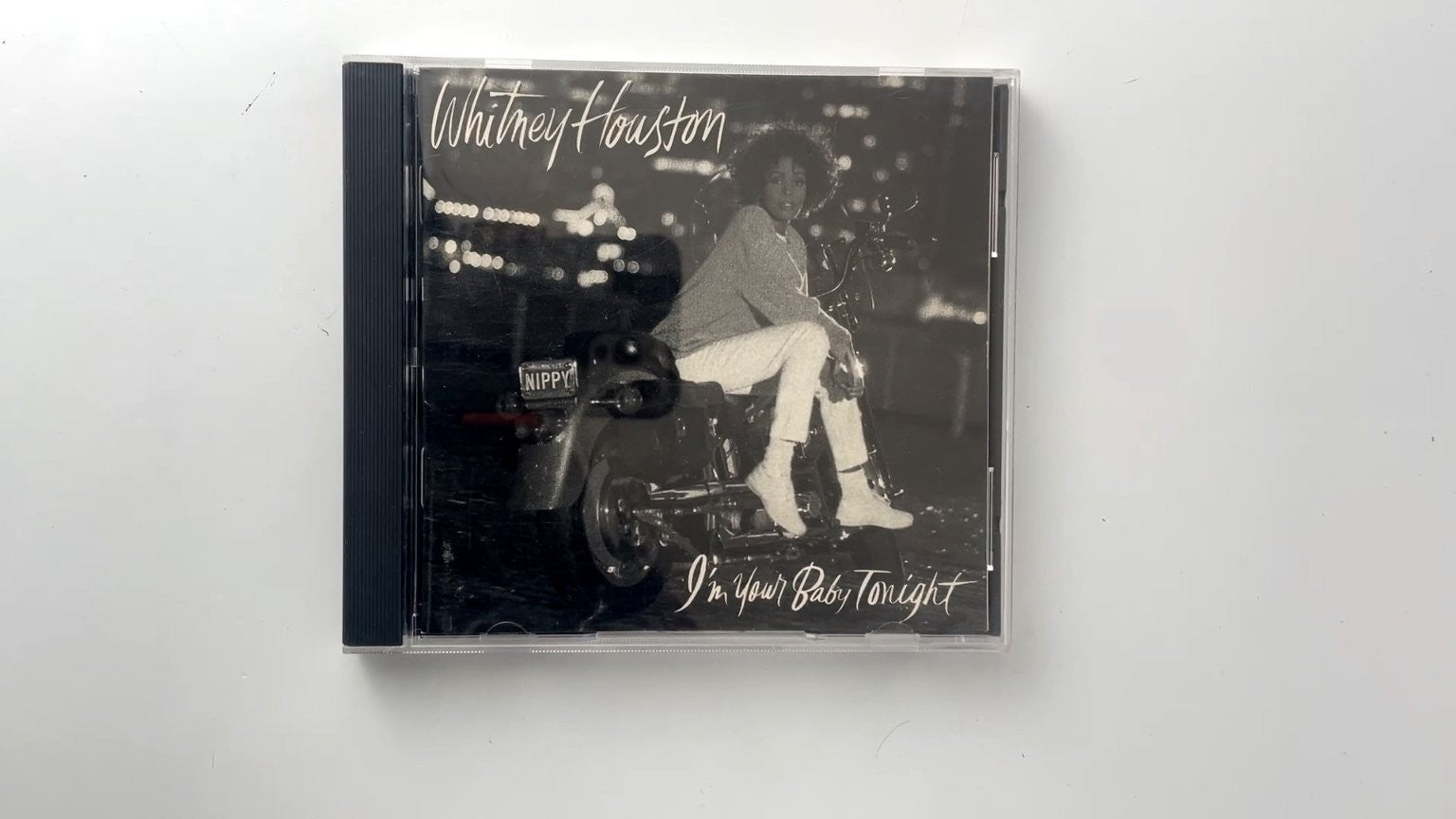 Whitney Houston - I'm Your Baby Tonight CD 1990 Duet with Stevie Wonder R&B