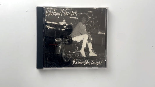 Whitney Houston - I'm Your Baby Tonight CD 1990 Duet with Stevie Wonder R&B