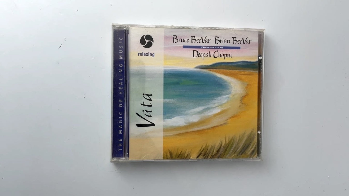 Bruce BecVar Brian BecVar Vata CD 1995 Healing Music Relaxing Shining Star