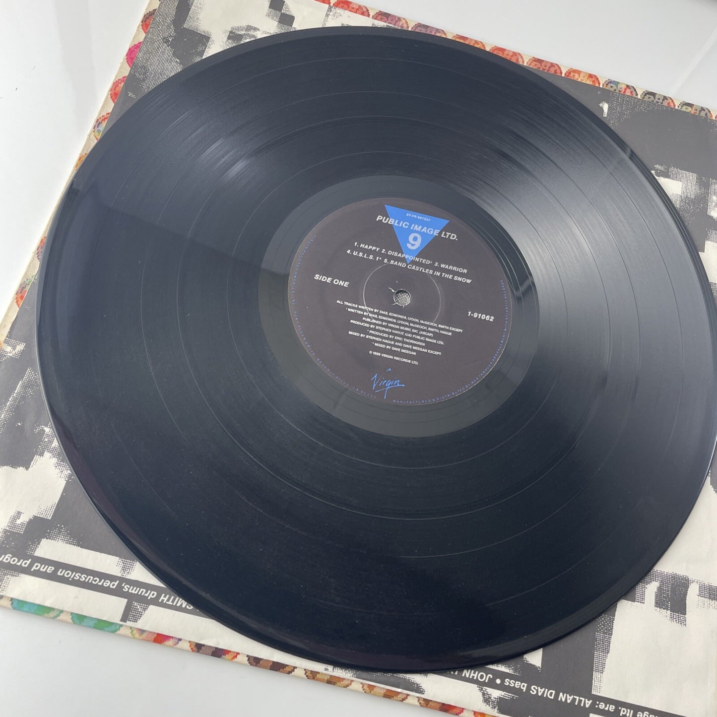 RARE Public Image Limited PIL 9 Album Vinyl Record Punk Post-Punk