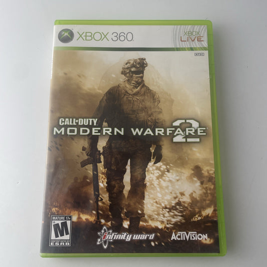 Call of Duty Modern Warfare 2 Xbox 360 Classic Shooter Video Game Original Case