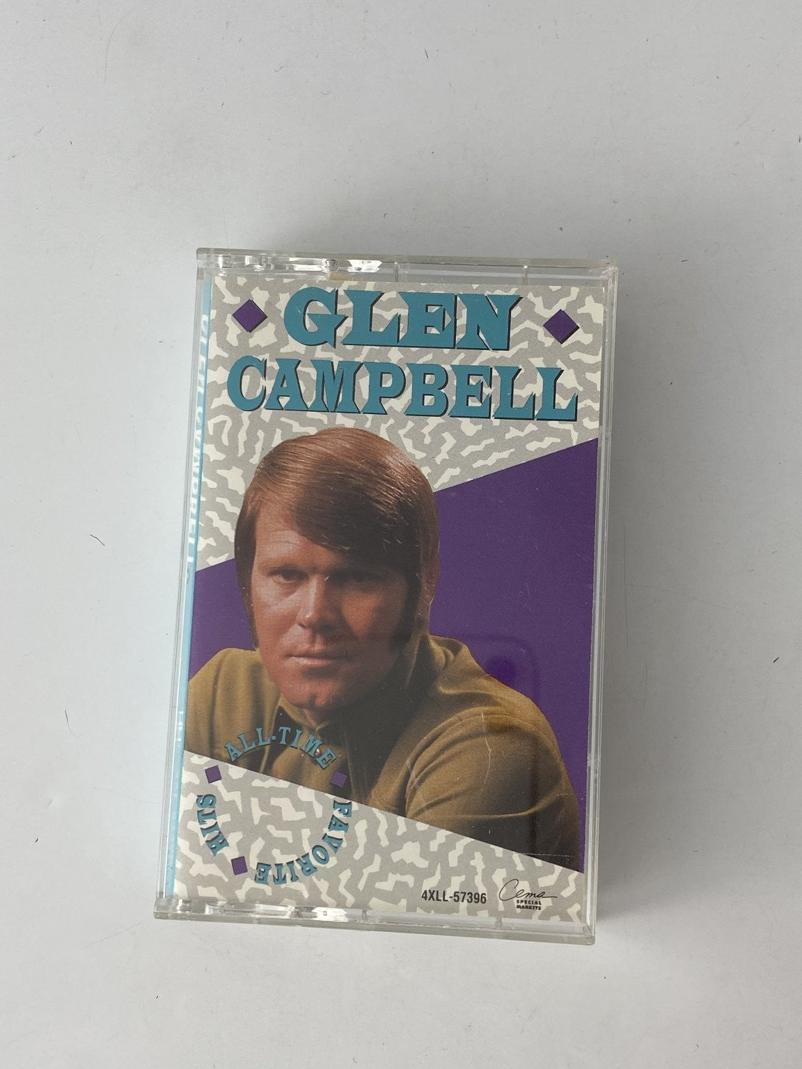 Glen Campbell All-Time Favorite Hits Cassette 1991 CEMA Special Markets