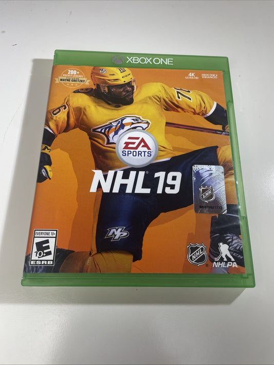NHL 19 - Standard Edition (Microsoft Xbox One, 2018) 2019 Hockey Game VG