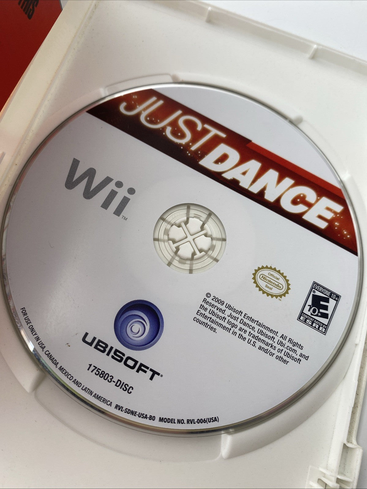Just Dance Nintendo Wii VGC CIB Complete + Manual Tested