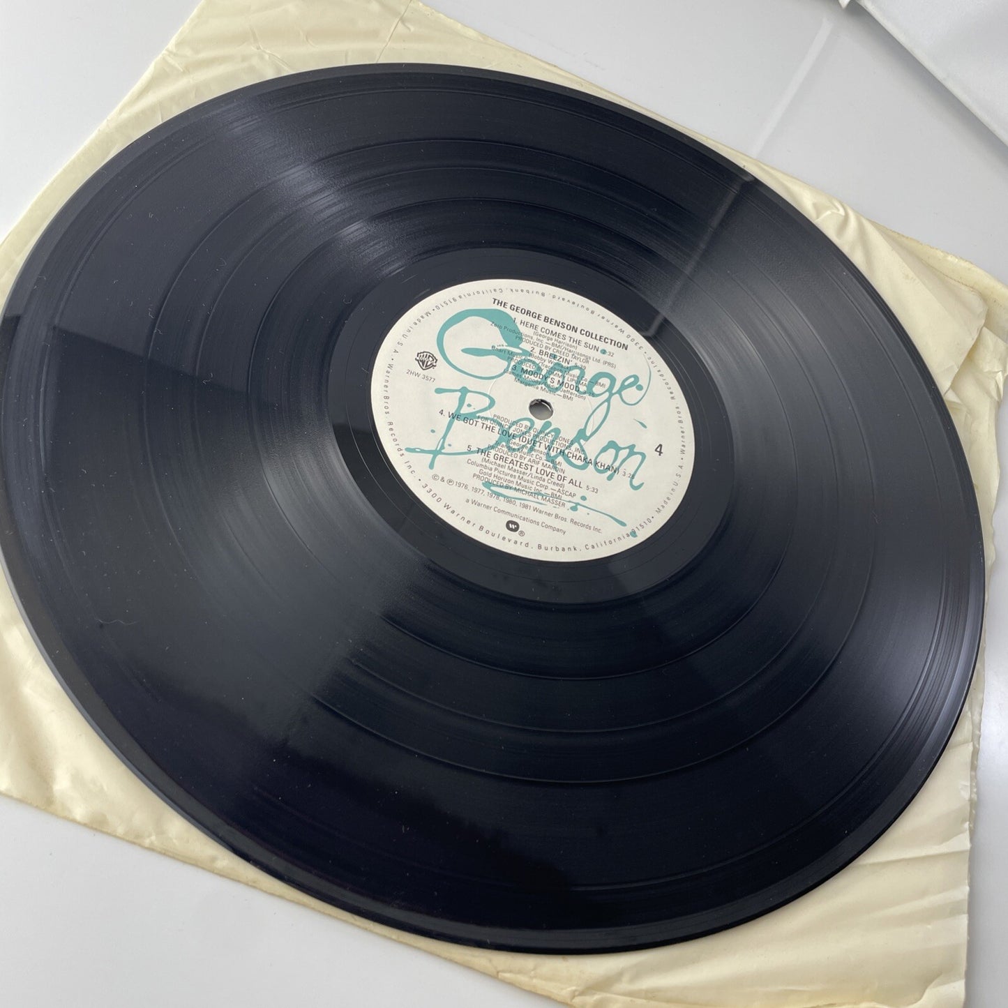PROMO The George Benson Collection 2x LP Greatest Hits  Embossed  VG Rare