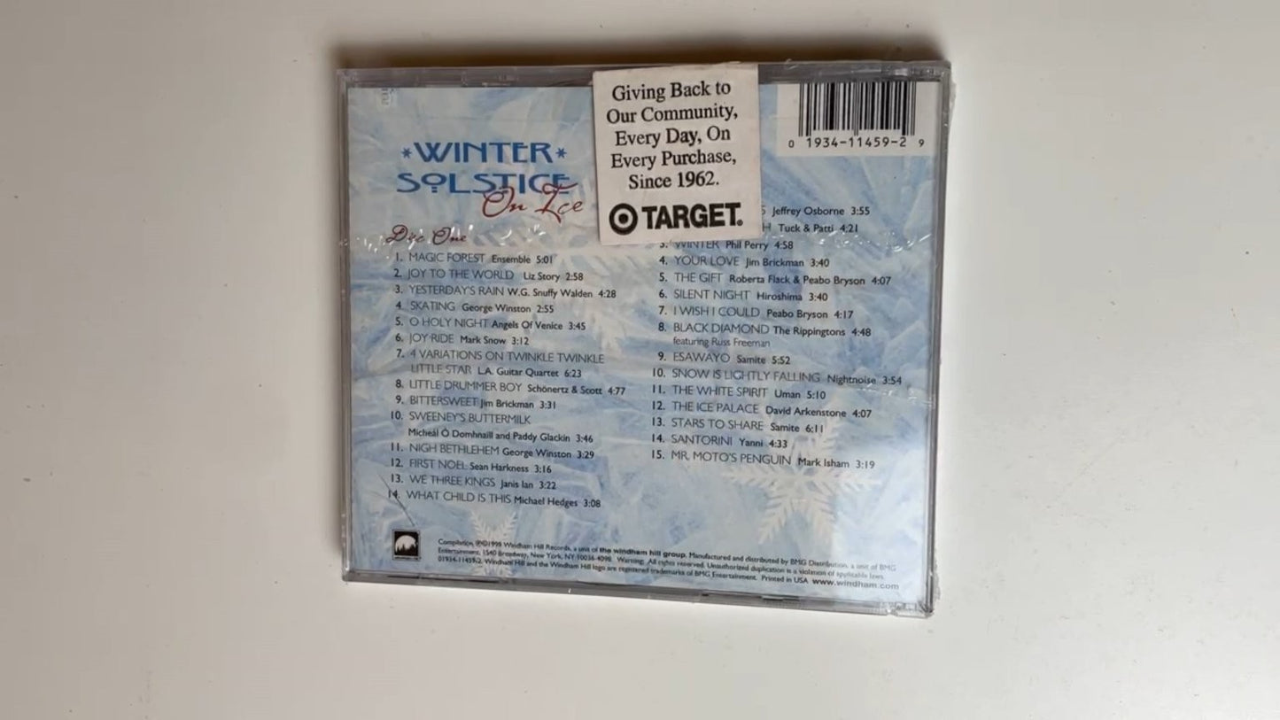 Winter Solstice On Ice CD 1995 2-CD Set New Age Windham Hill