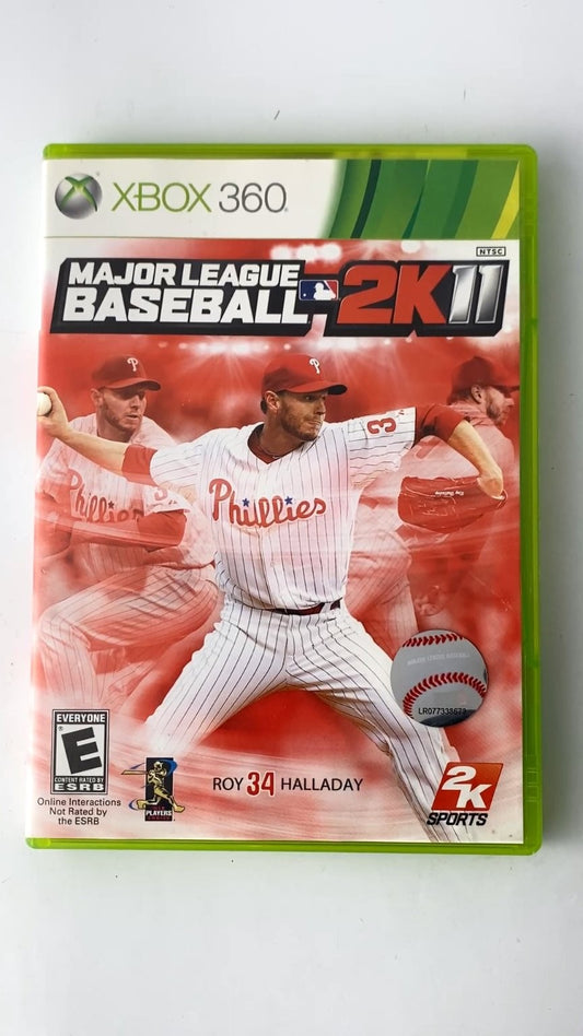 Major League Baseball 2K11 Xbox 360 Video Game MLB Multiplayer
