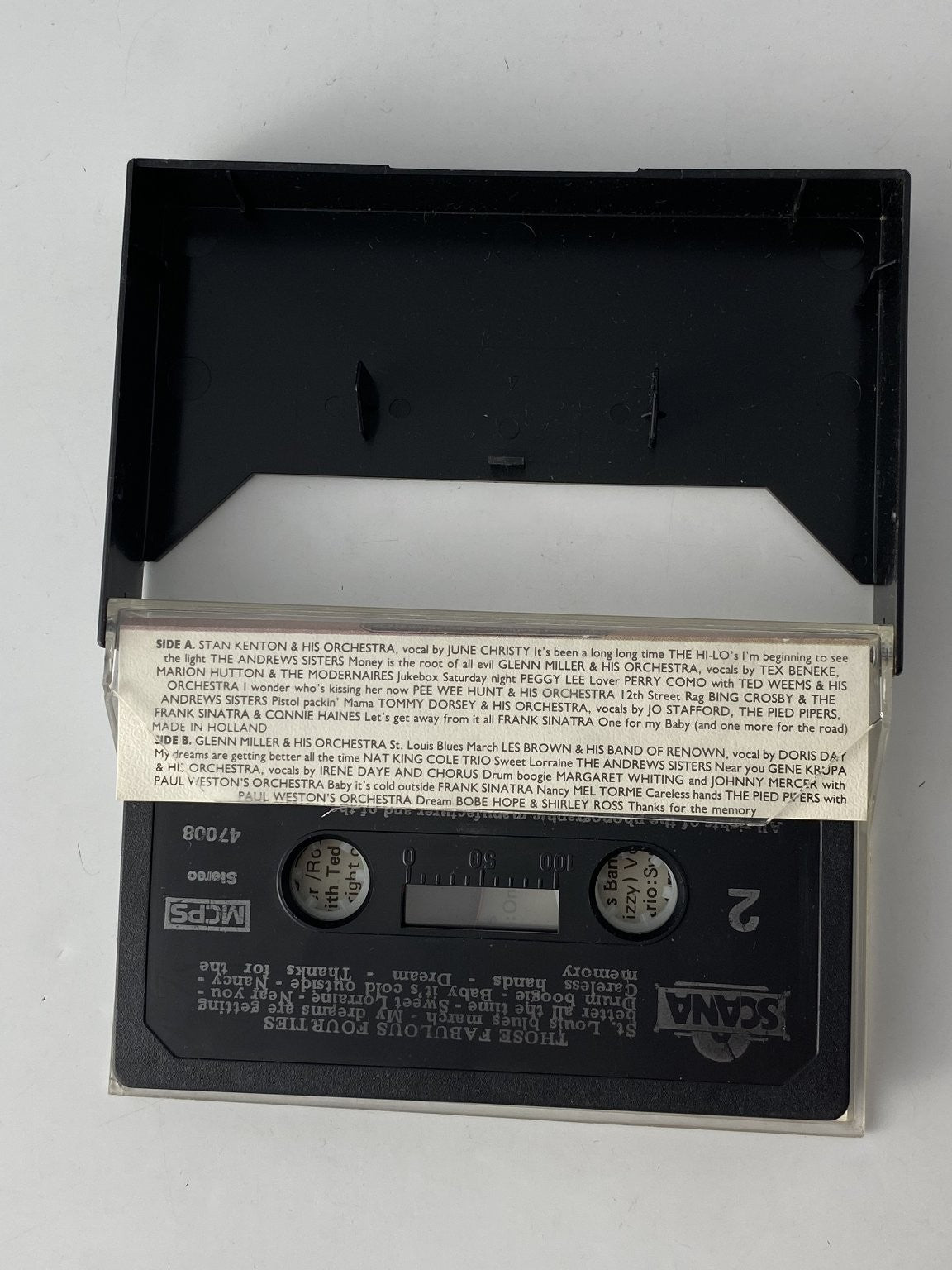 Various Artists Those Fabulous Fourties Cassette SCANA 47008