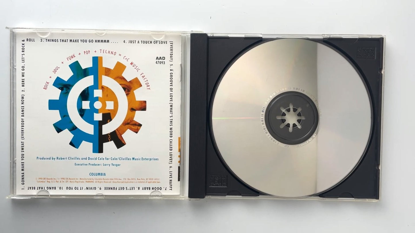 C+C Music Factory Gonna Make You Sweat CD Jewel Case 1990 Columbia