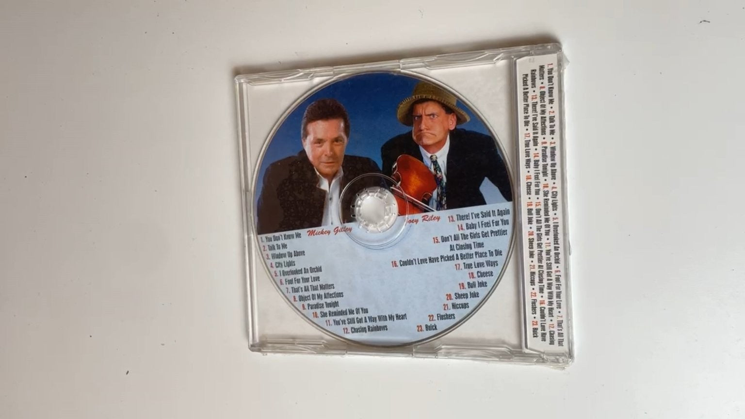 NEW Mickey Gilley & Joey Riley Bonus Tracks CD 2 in 1 Country Comedy CD Special