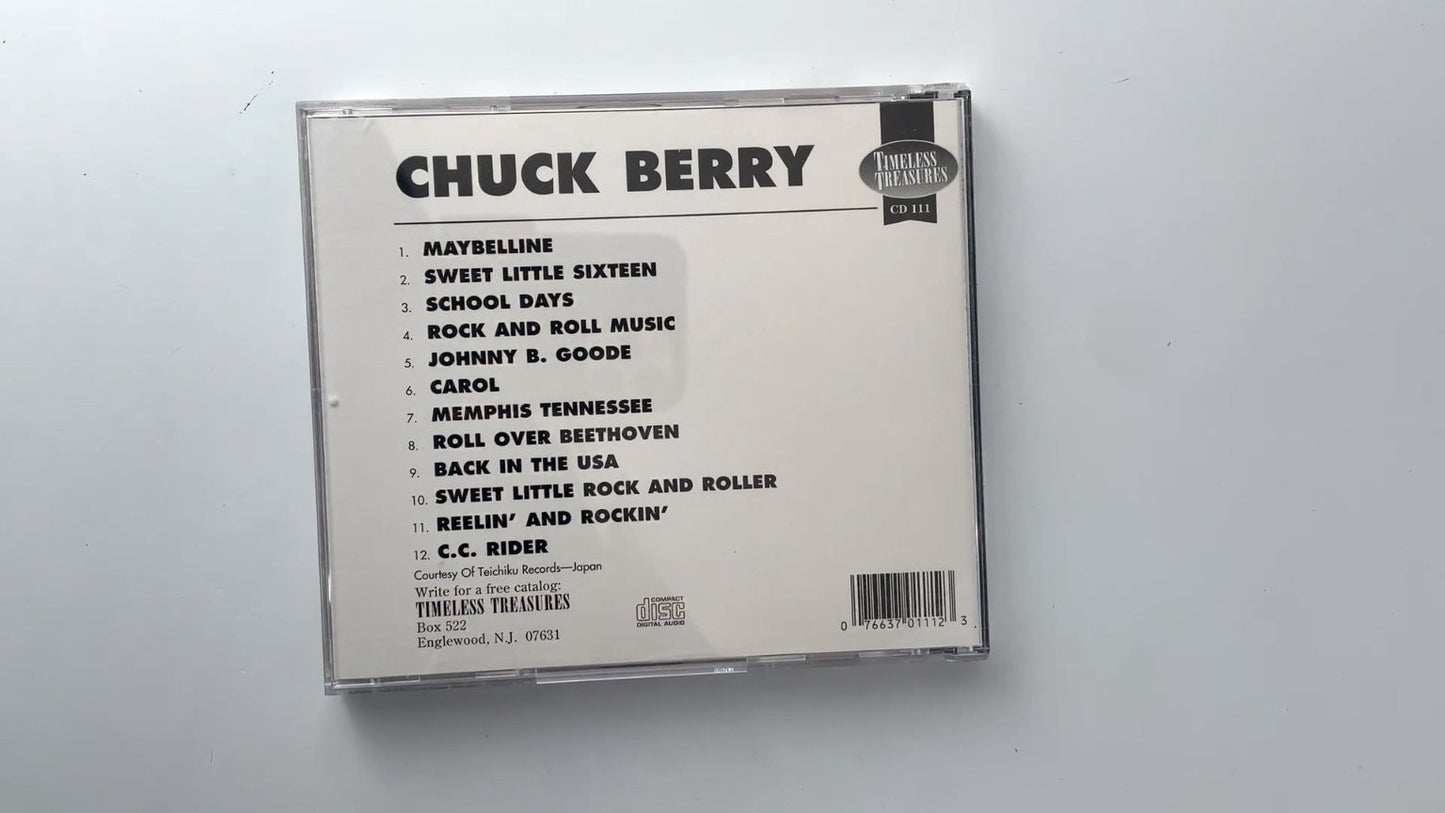 Chuck Berry - Timeless Treasures CD 1990s Rock & Roll Japan Import