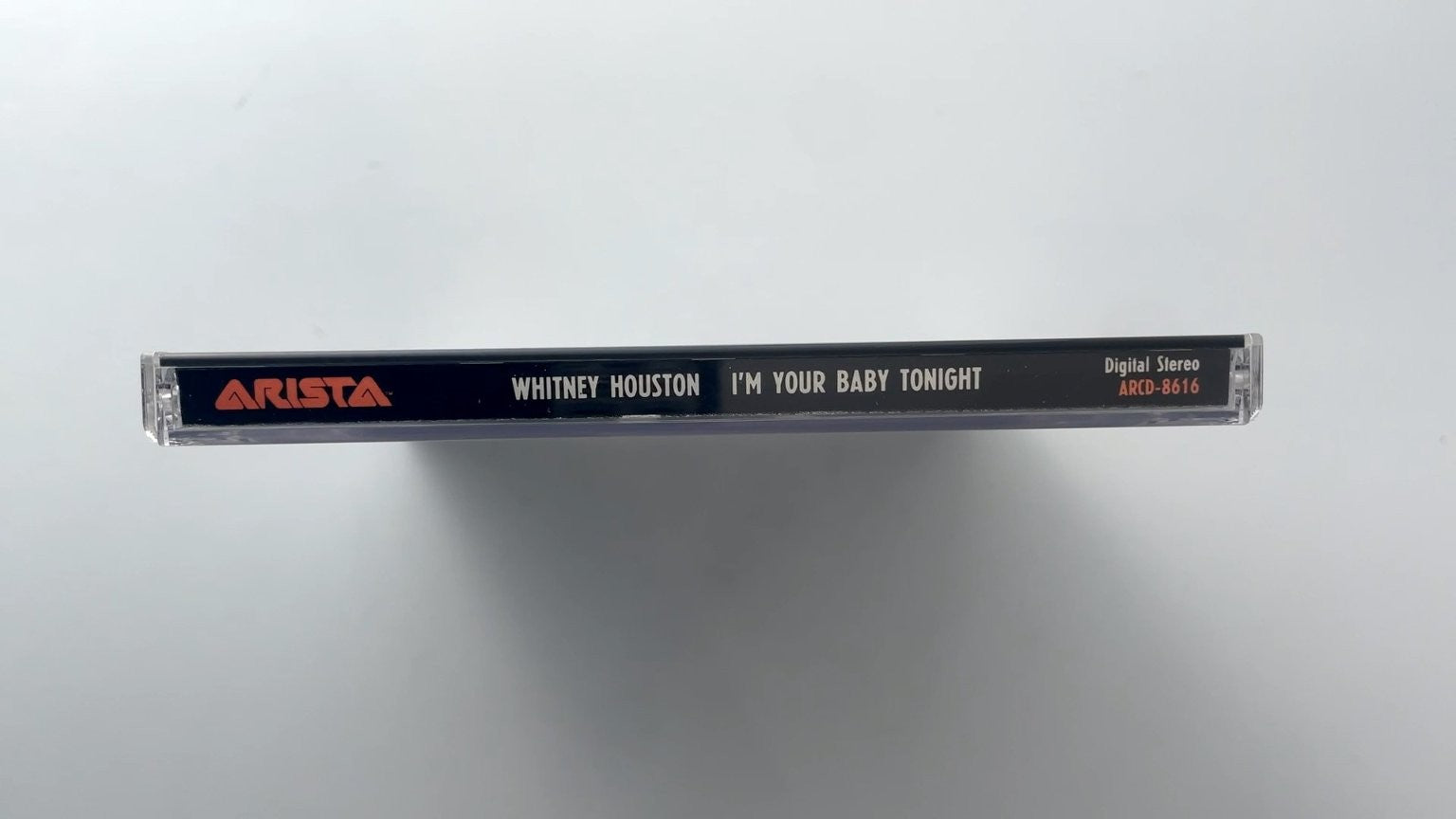 Whitney Houston - I'm Your Baby Tonight CD 1990 Duet with Stevie Wonder R&B