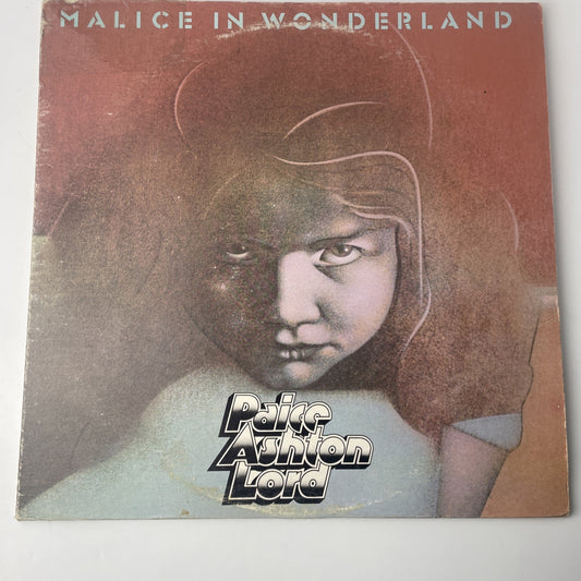 Paice, Ashton, Lord- Malice in Wonderland-1977 US Vinyl