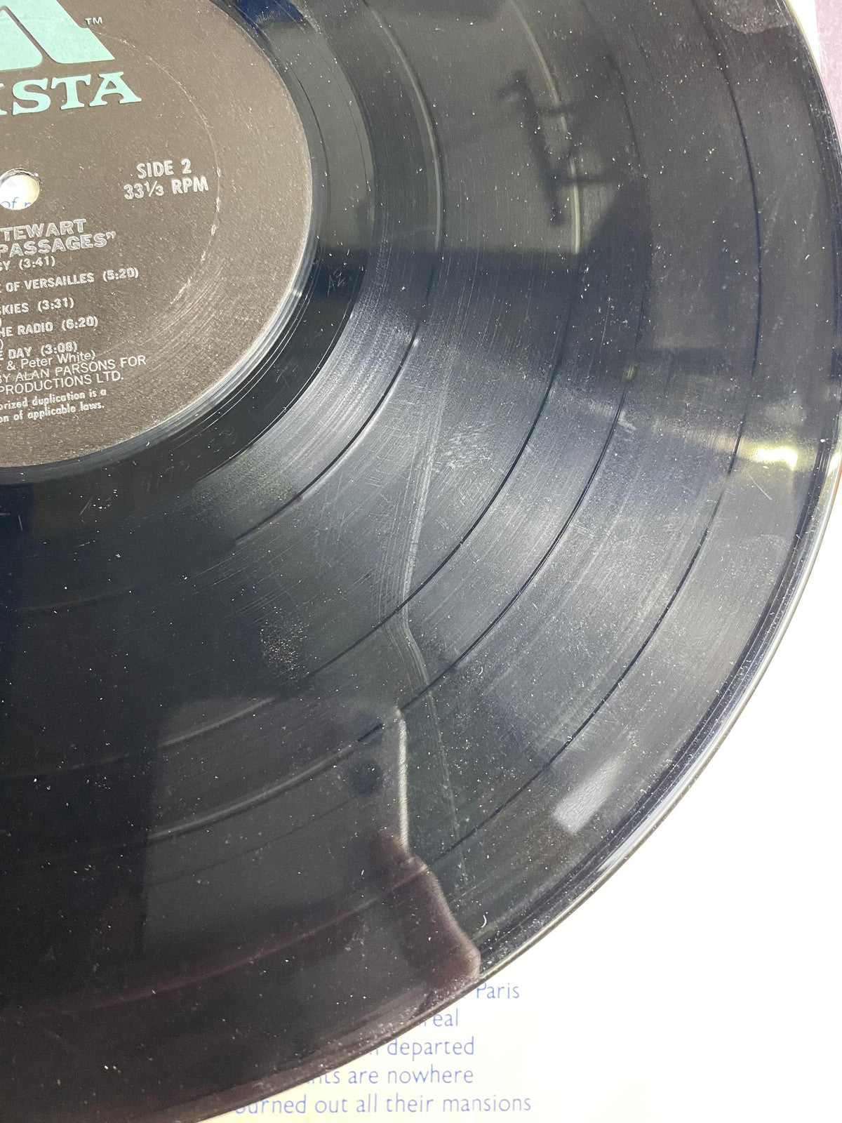 Vintage Al Stewart Time Passages 12" Vinyl LP 1978 Arista Soft Rock Album Pop