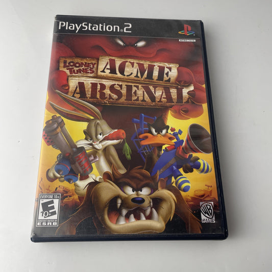 Looney Tunes Acme Arsenal Ps2 No Manual Playstation Game