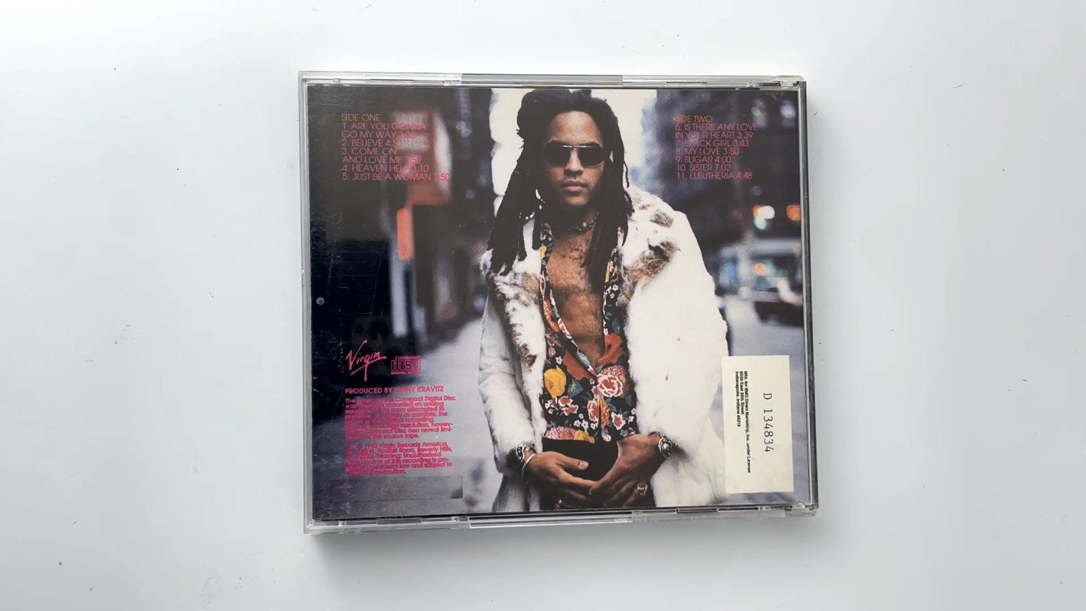 Lenny Kravitz - Are You Gonna Go My Way CD 1993 Virgin Rock