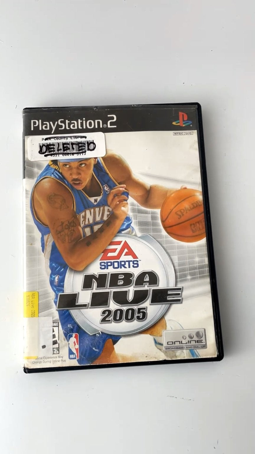 NBA Live 2005 PlayStation 2 Video Game Multiplayer Online