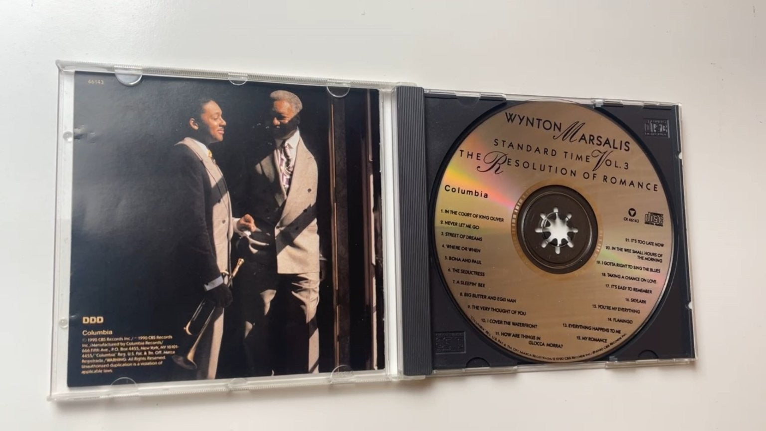 Wynton Marsalis - Standard Time Vol. 3 CD 1990 Jazz Columbia