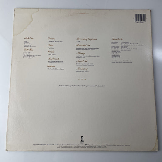 Robert Palmer 1983 Pride ORIGINAL Island Records Vinyl