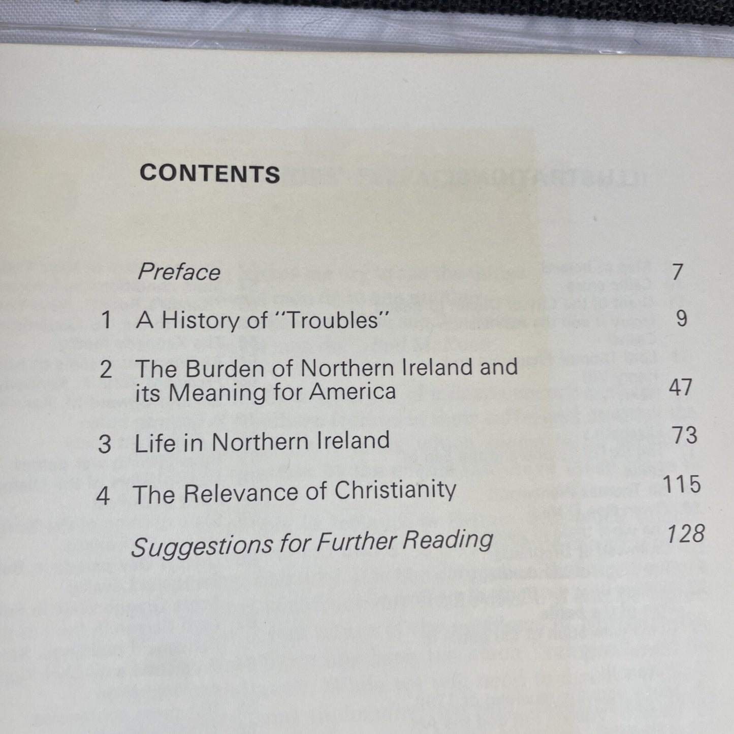 Rare History Book Conflict And Christianity In Northern Ireland Paperback 1970s