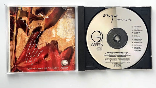 Enya - Watermark CD 1988 New Age Geffen Label 11 Tracks
