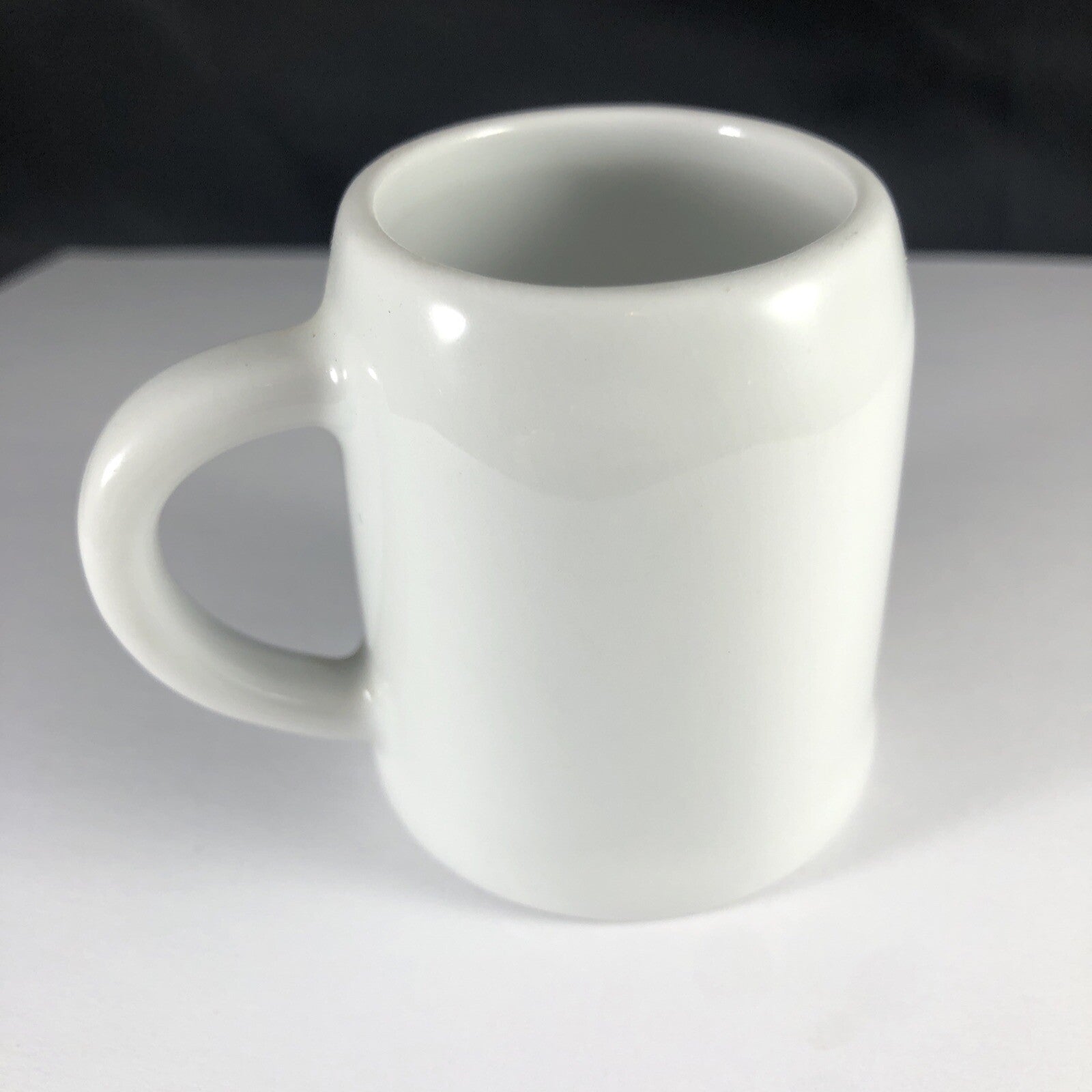 Linderhofz Porcelain Souvenir CERAMIC BEER STEIN GERMANY Shot Glass Konigschlob