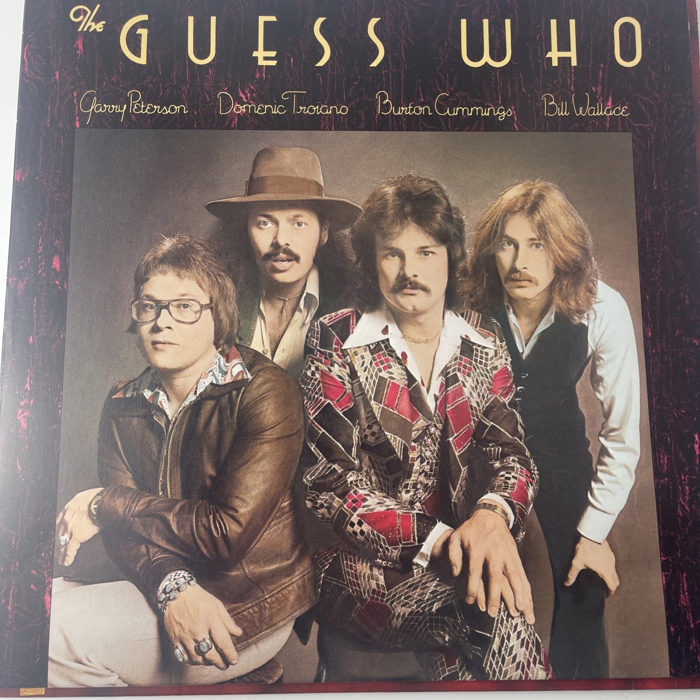 The Guess Who~Power in the Music~NM~DIE-CUT~INNER~70s Hard Rock Pop LP~FAST SHIP