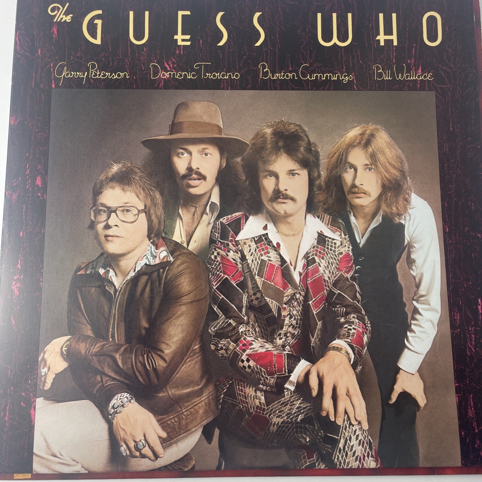 The Guess Who~Power in the Music~NM~DIE-CUT~INNER~70s Hard Rock Pop LP~FAST SHIP